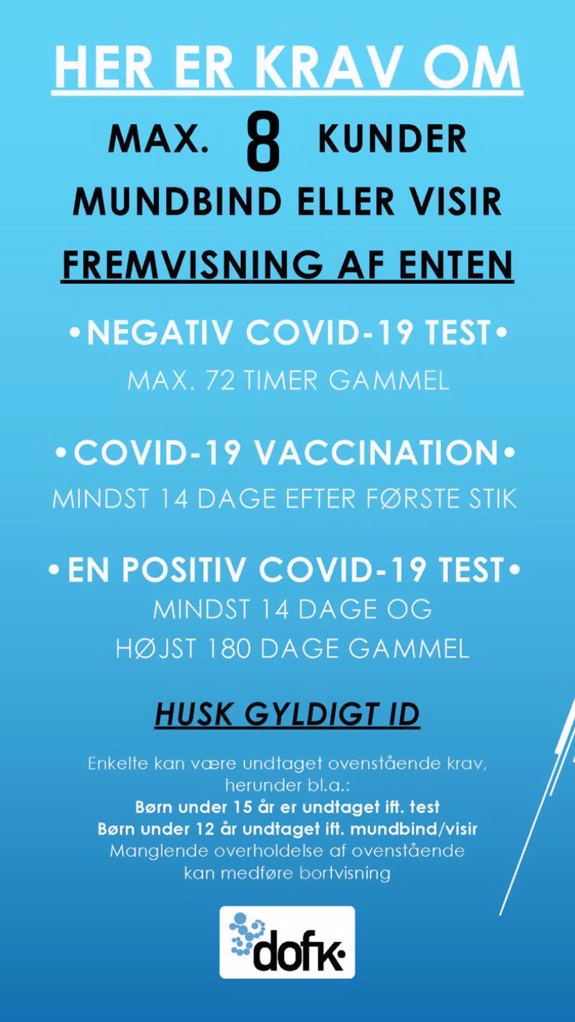 COVID 19 Retninglinjer frisør